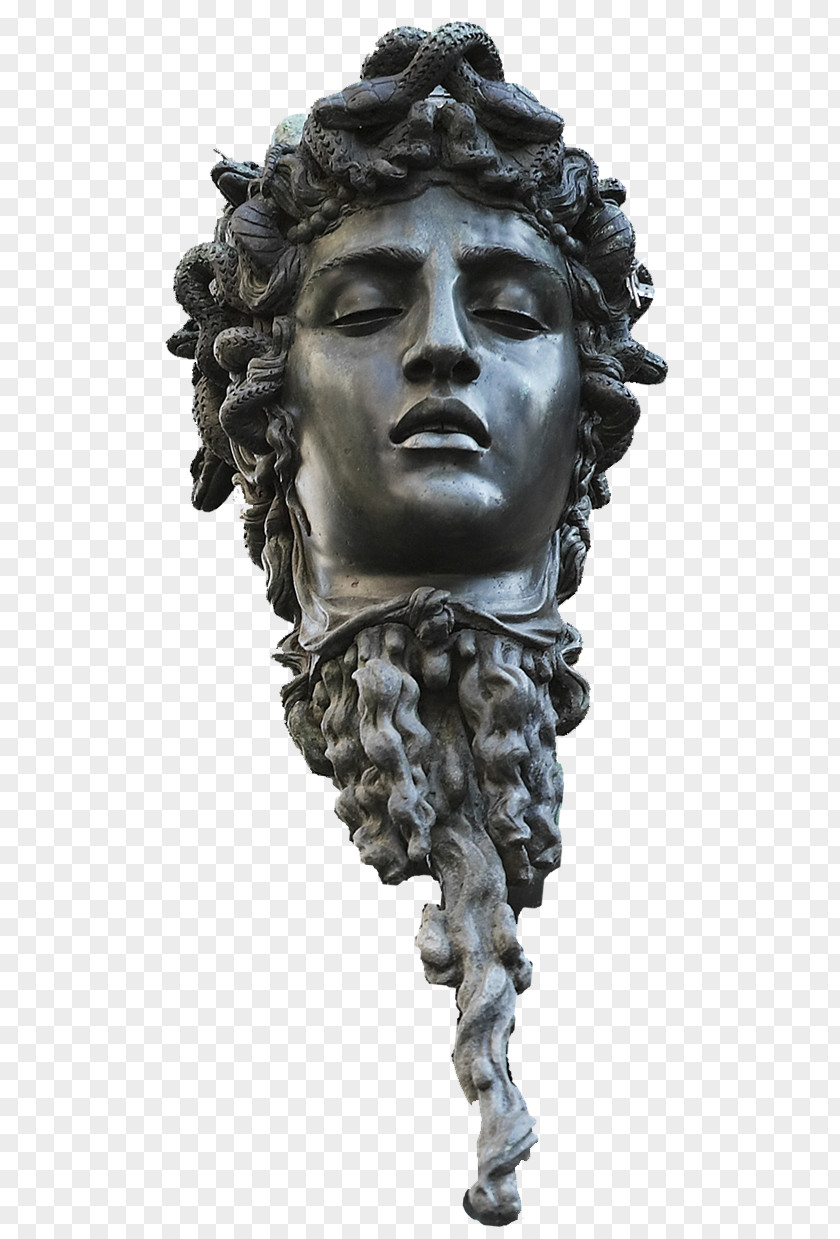 Bronze Sculpture Statue Bust Classical PNG