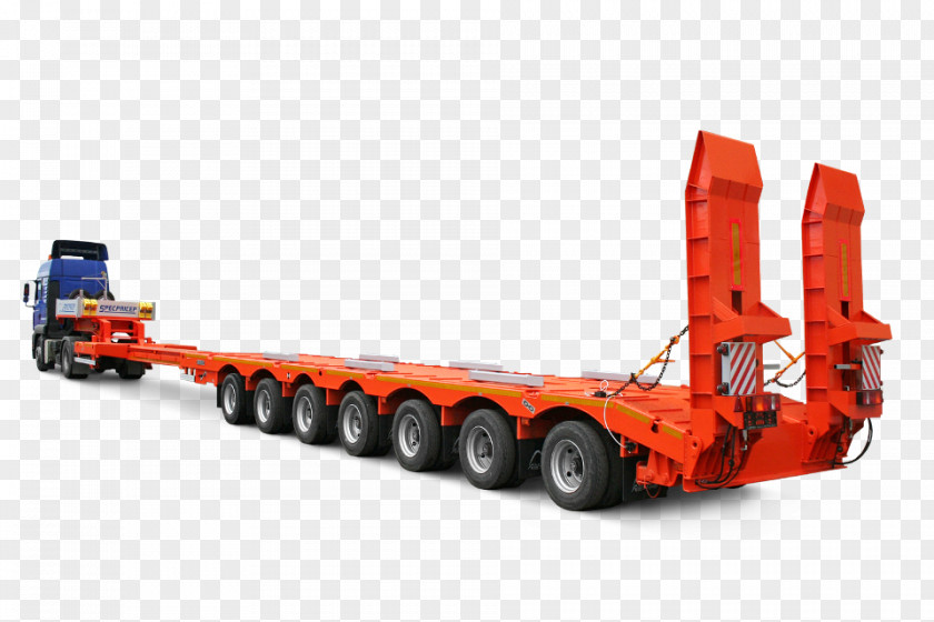 Cargo Semi-trailer Truck Lowboy PNG