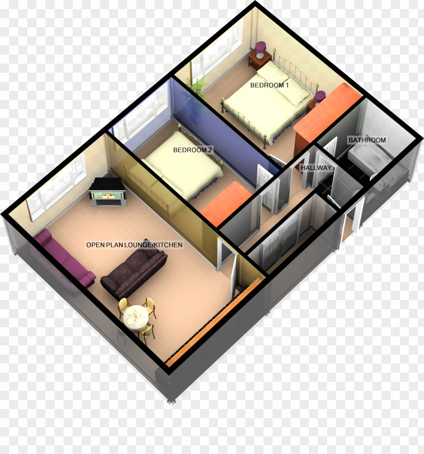 Design Floor Plan PNG