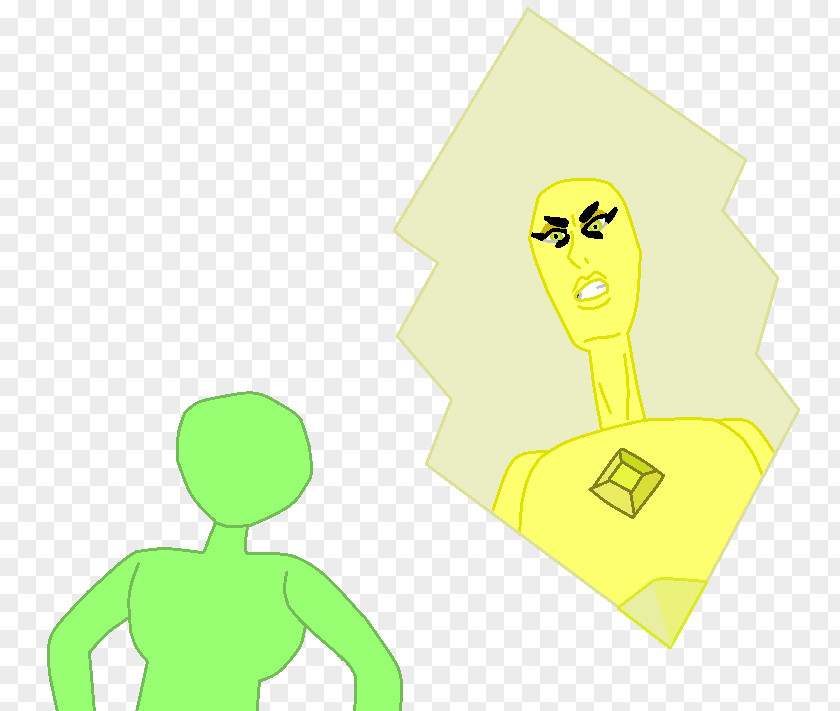 Diamond Peridot Green Color Yellow PNG