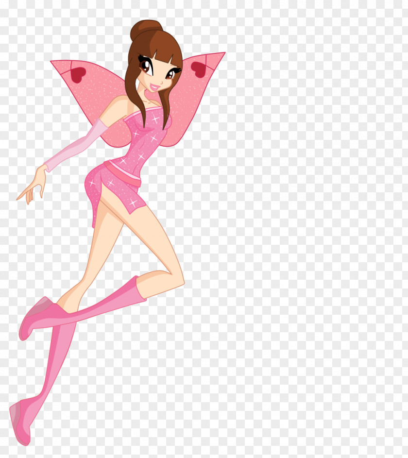 Fairy Pink M Shoe Clip Art PNG