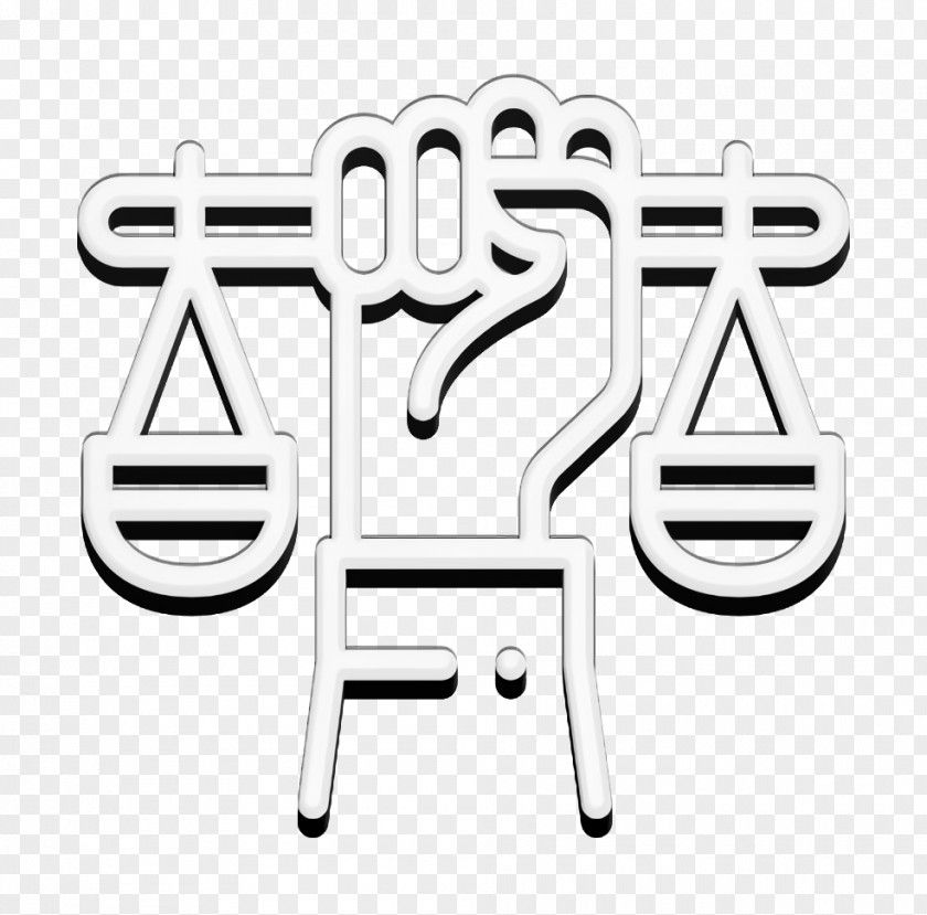 Law Icon Scale And Justice PNG