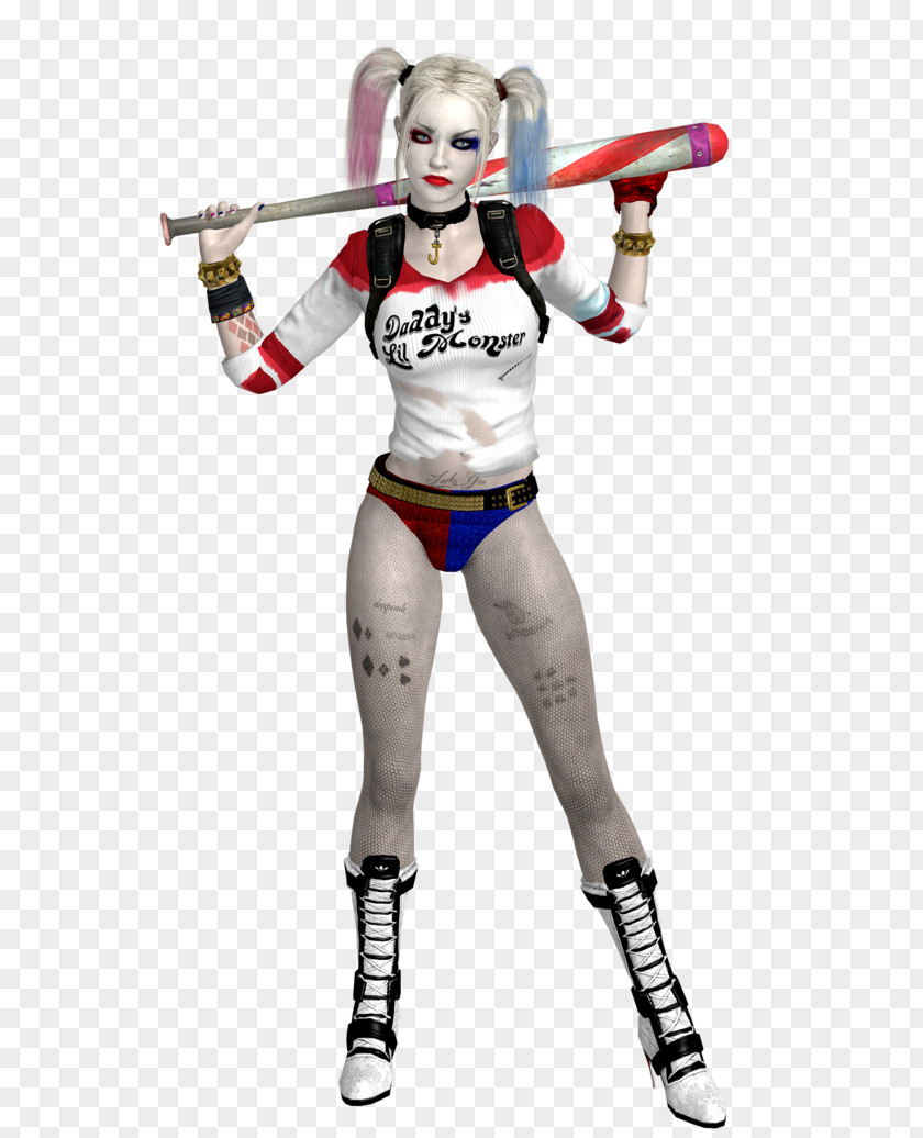 Margot Robbie Harley Quinn Joker El Diablo PNG