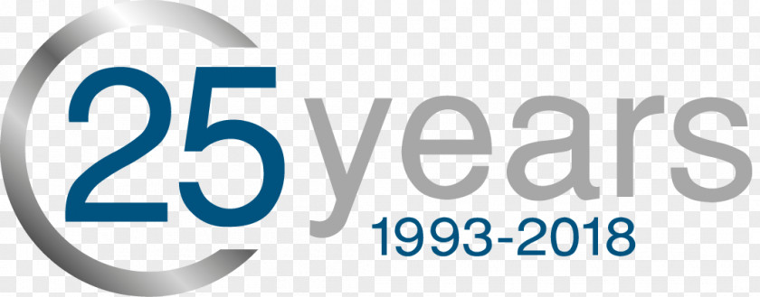 25 Years Anniversary Brand Logo Trademark PNG