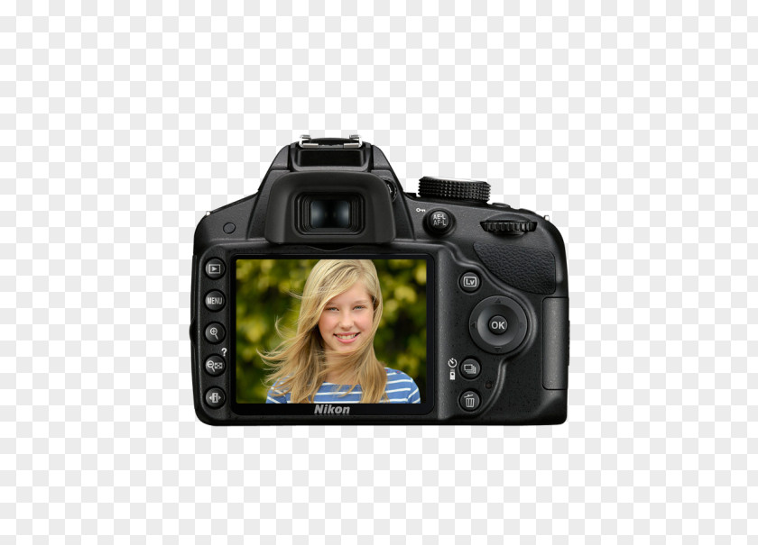 Camera Nikon D3200 D3300 D3400 Digital SLR AF-S DX Nikkor 35mm F/1.8G PNG