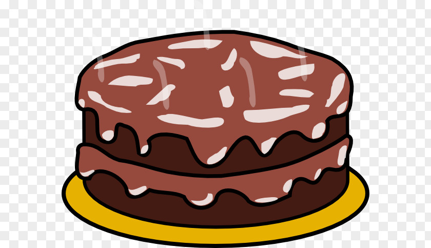 Chocolate Cliparts German Cake Icing Birthday Clip Art PNG