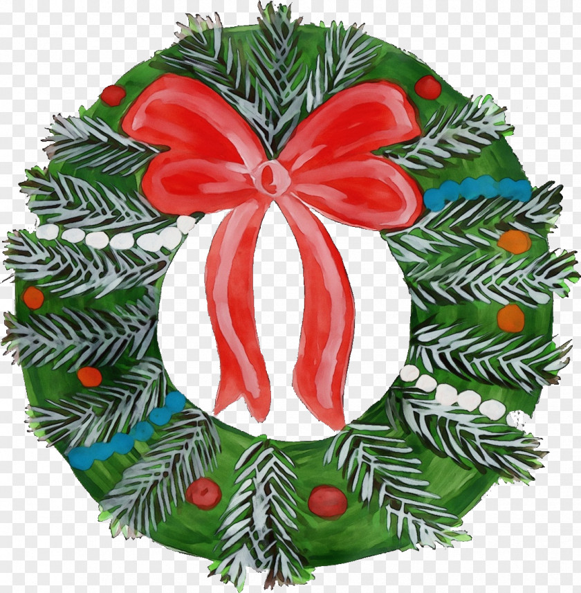 Pine Family Holly Christmas Ornament PNG