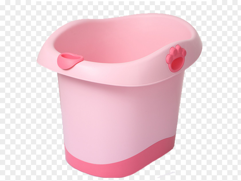 Pink Bathtub Bathing Child Nail Clipper PNG