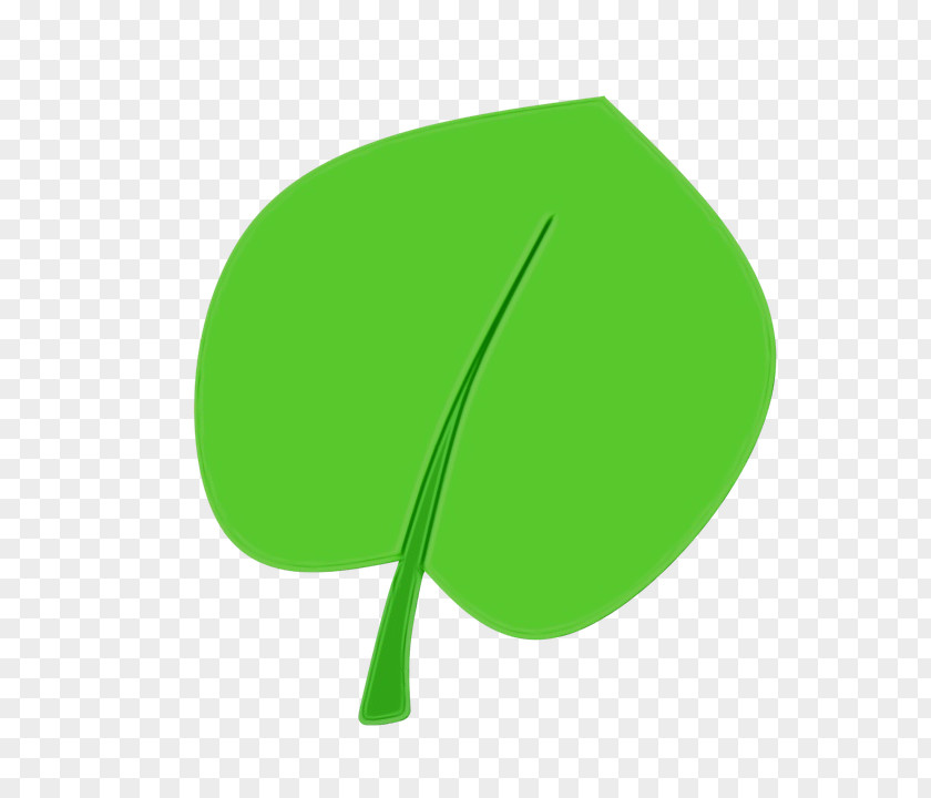 Symbol Tree Green Leaf Watercolor PNG