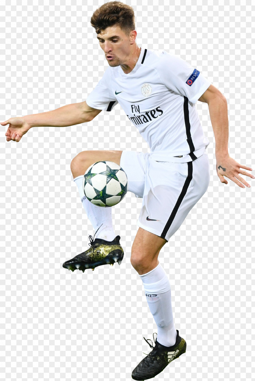 Thomas Meunier Paris Saint-Germain F.C. Soccer Player Jersey Team Sport PNG