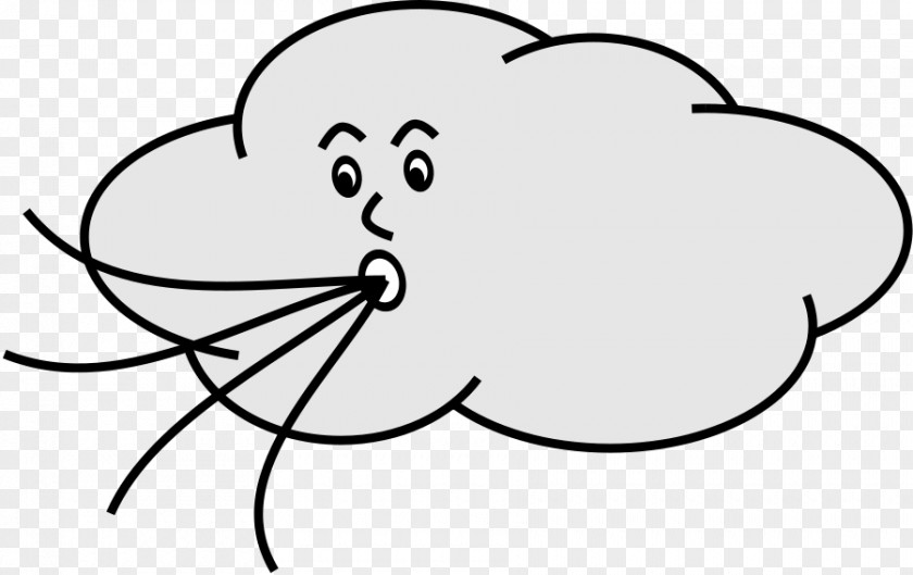 Wind Storm Cliparts Cloud Cartoon Clip Art PNG