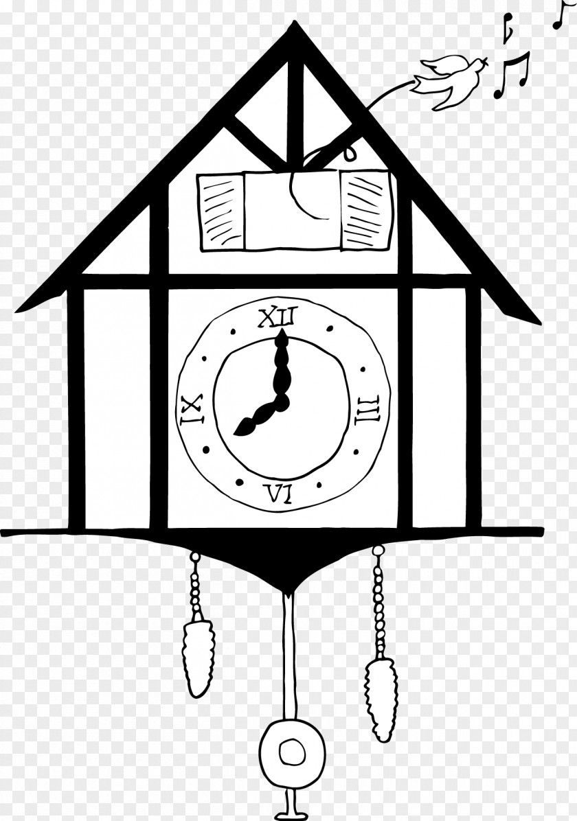 Cuckoo Clock Drawing Timber Framing Architectural Engineering Clip Art PNG
