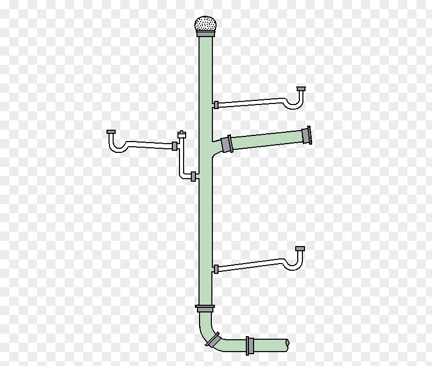 Toilet Drain-waste-vent System Plumbing Fixtures Trap PNG