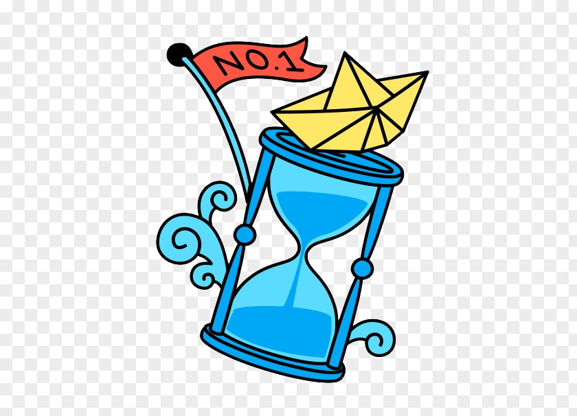 Cartoon Hourglass Drawing PNG