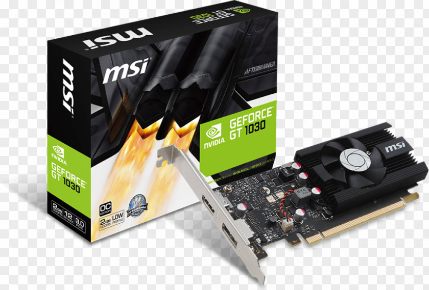 Computer Graphics Cards & Video Adapters NVIDIA GeForce GT 1030 GDDR5 SDRAM PCI Express PNG