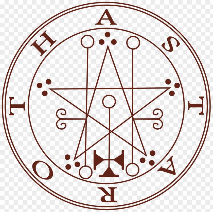 Demon Lesser Key Of Solomon Astaroth Sigil Baal PNG
