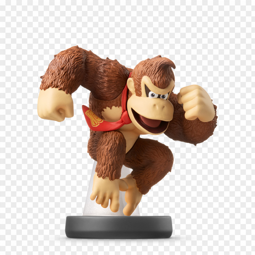 Donkey Kong Super Smash Bros. For Nintendo 3DS And Wii U Toad Amiibo PNG