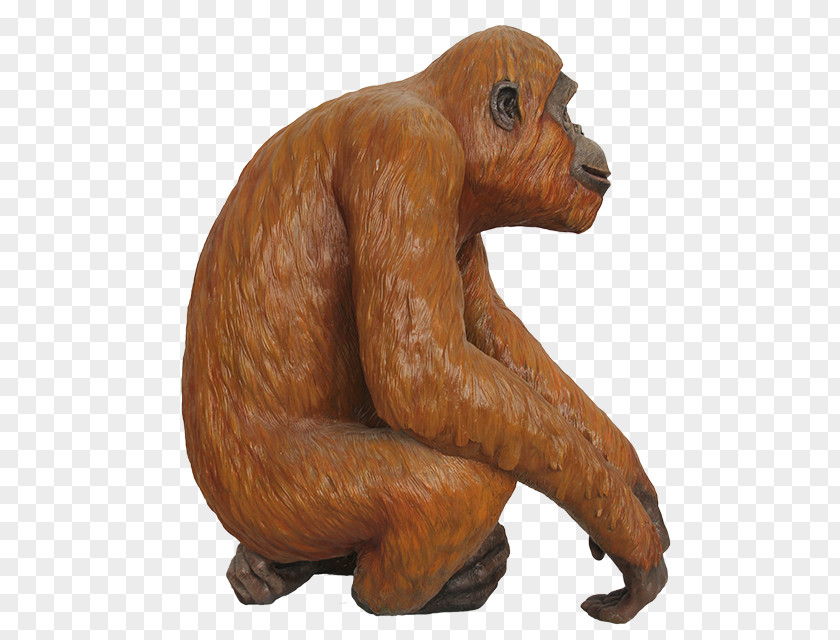Gorilla Figurine Terrestrial Animal Snout PNG