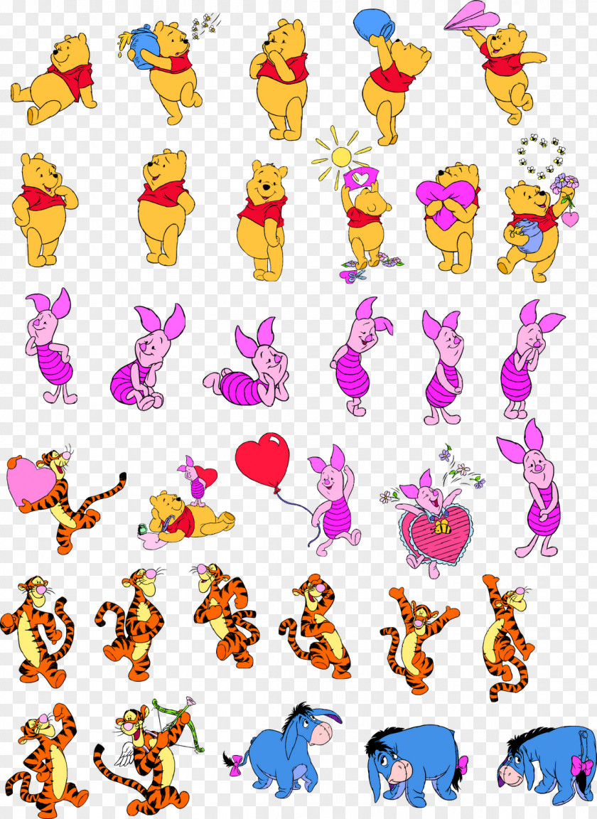 Winnie Pooh Clip Art PNG