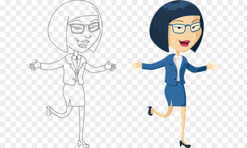 Woman Cartoon Career Clip Art PNG