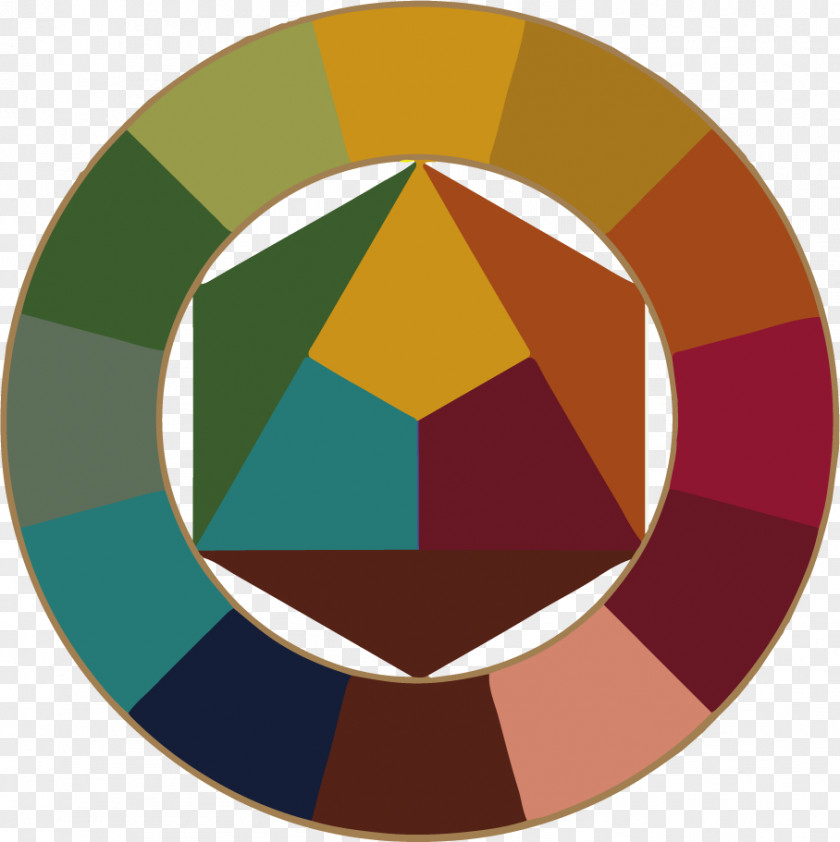 Autumn Palette Color Wheel Theory PNG