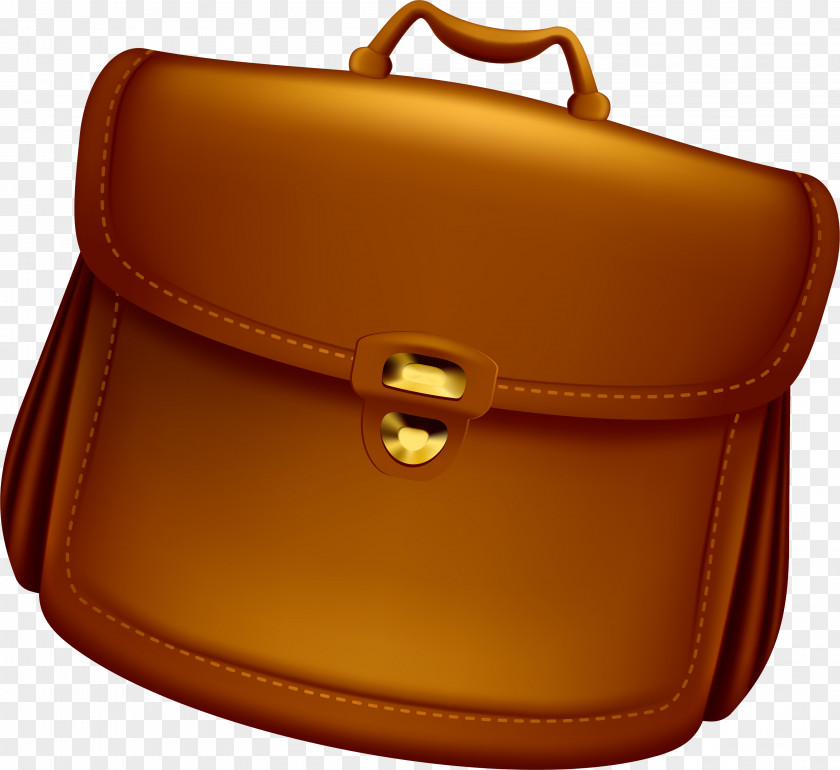 Bag Briefcase Satchel Leather Clip Art PNG