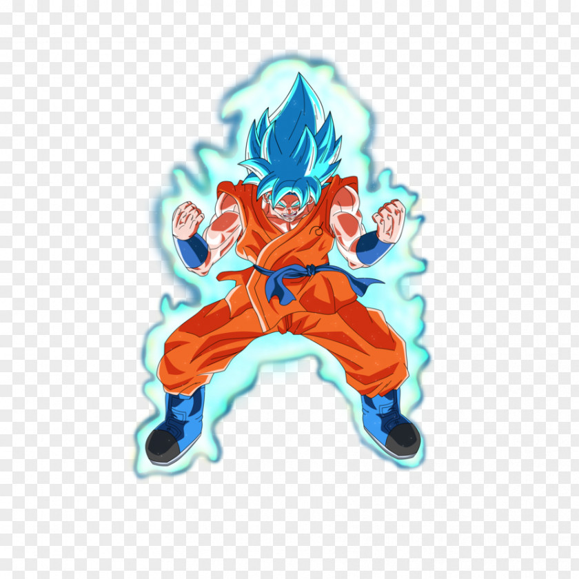 Blue Aura Goku Gohan Vegeta Goten Cell PNG