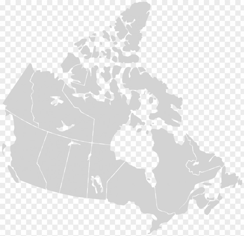 Canada Map United States Vector PNG
