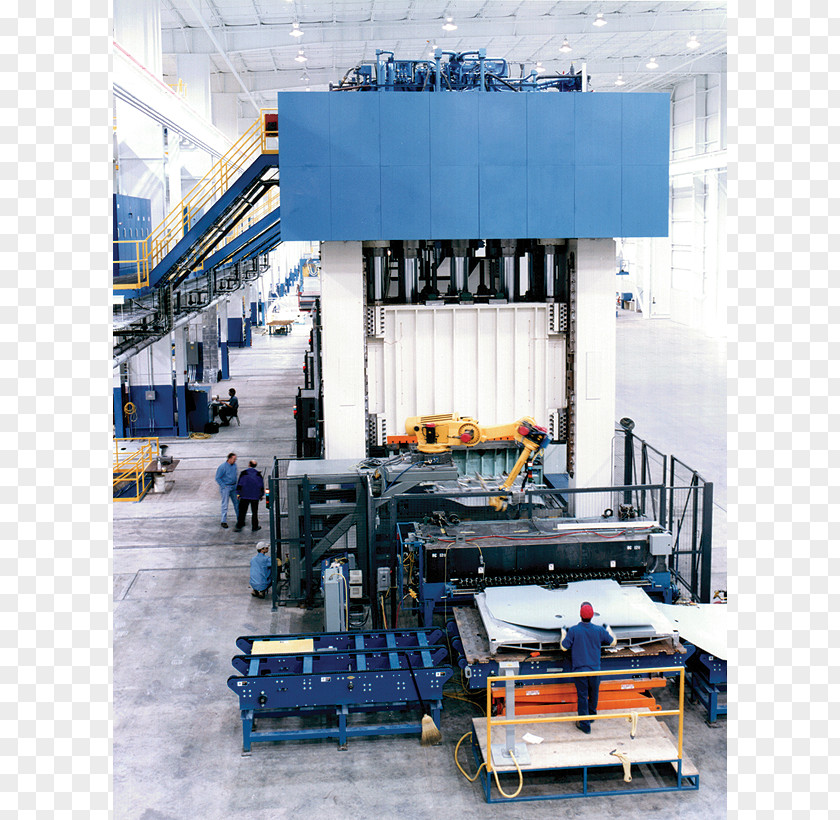 Hydraulic Press Deep Drawing Machine Steel PNG