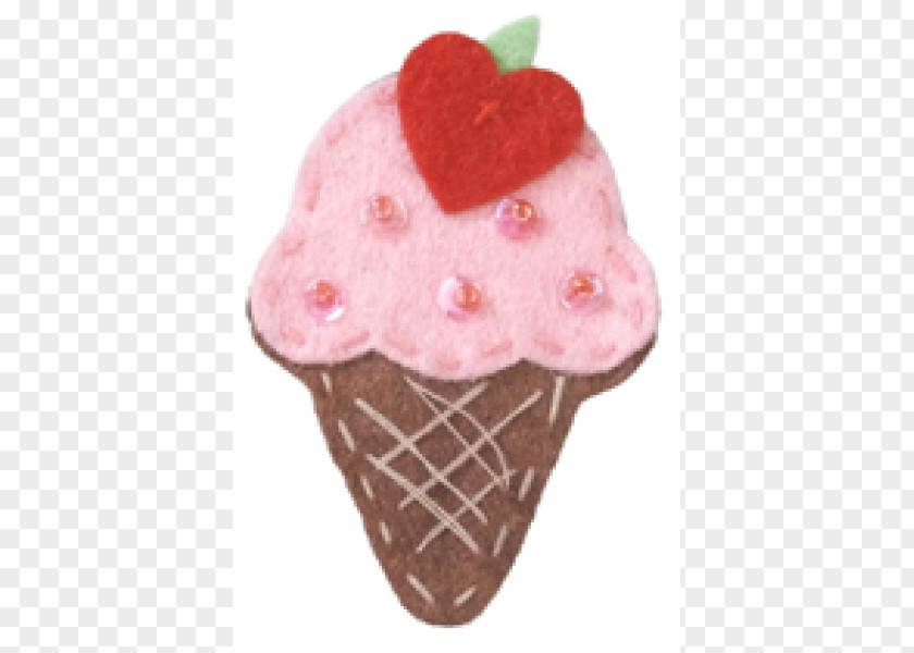 Ice Cream Gelato Cones Strawberry PNG