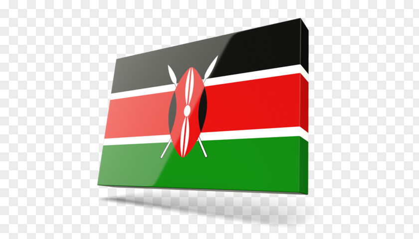 Kenya Flag Brand Logo Rectangle PNG