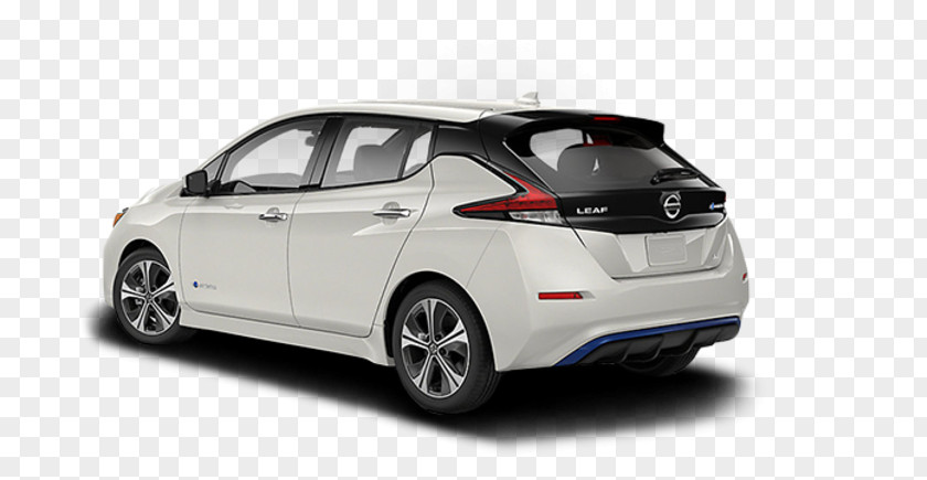 Nissan 2018 LEAF SL Electric Vehicle Car PNG