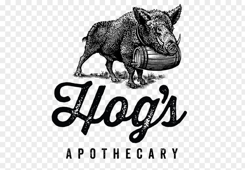 Owners Group Logo Domestic Pig The Hog's Apothecary PNG