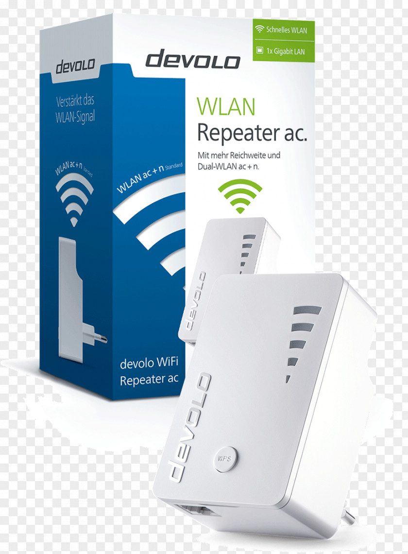 PowerLAN Power-line Communication Devolo Wi-Fi Adapter PNG
