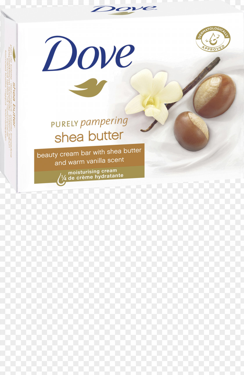 Shea Nut Dove Bar Butter Soap Facial PNG