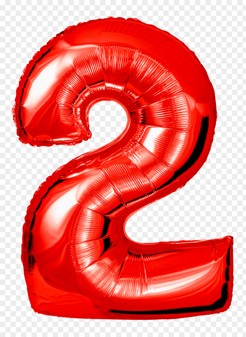 Balloon Toy Red Green Number PNG
