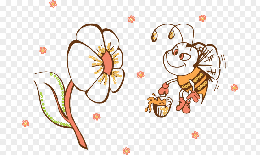 Bee Drawing Desktop Wallpaper Clip Art PNG