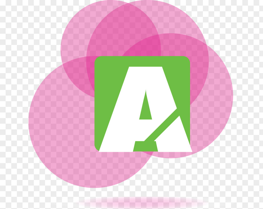 Fantasy Pink Circle Pattern Letter A Download Clip Art PNG