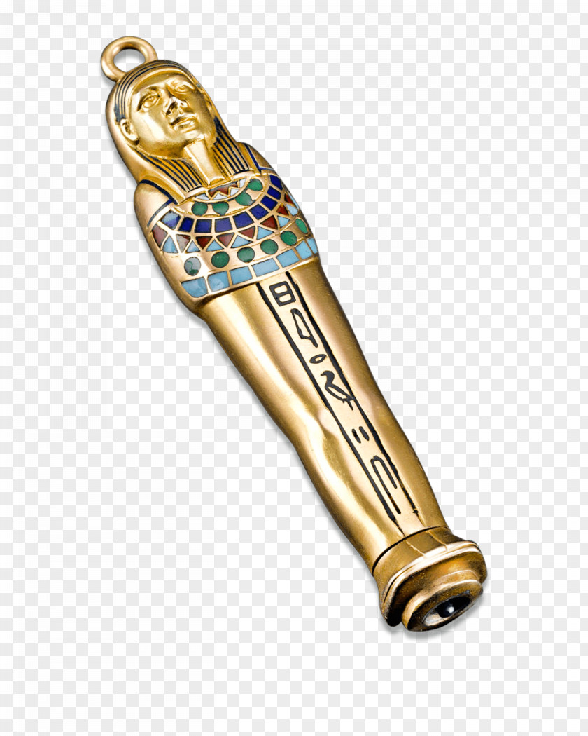 Jewellery Charms & Pendants Gold Sarcophagus Necklace PNG