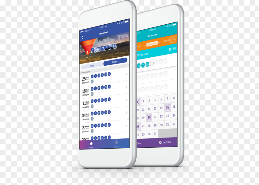 Lottery App Slots Smartphone The LottApple Splash Feature Phone Lotto PNG