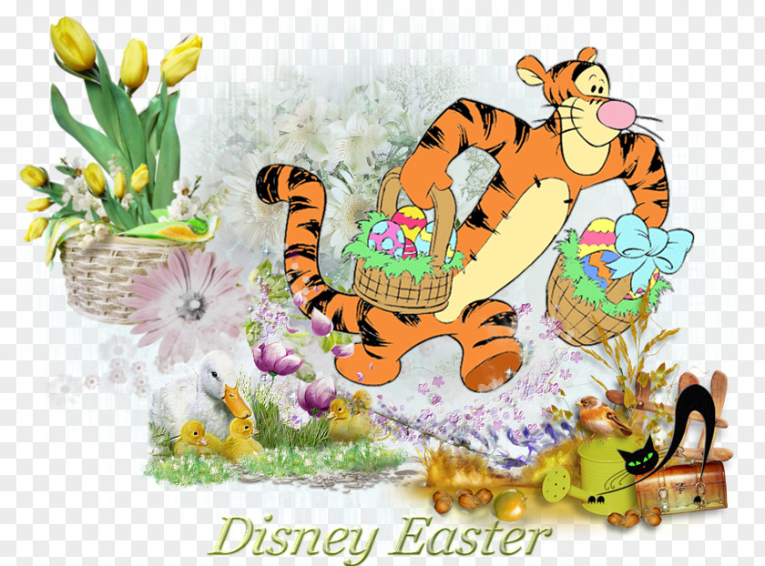Tiger Food Easter Clip Art PNG