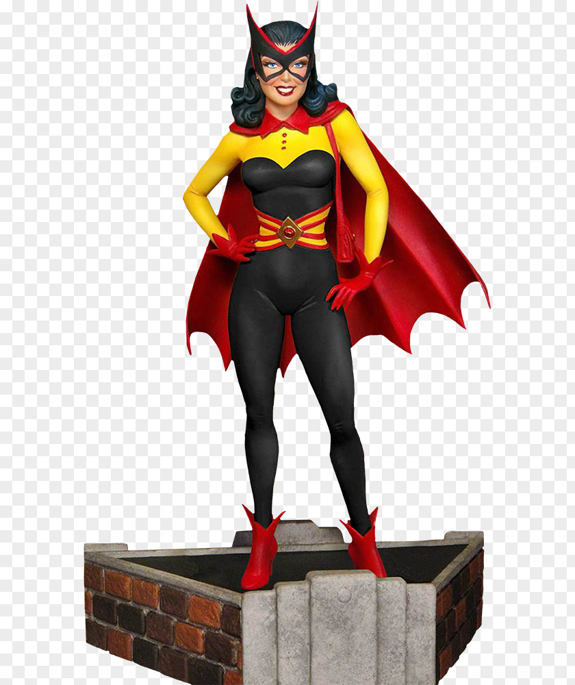 Batwoman Batman Batgirl Maquette Detective Comics PNG