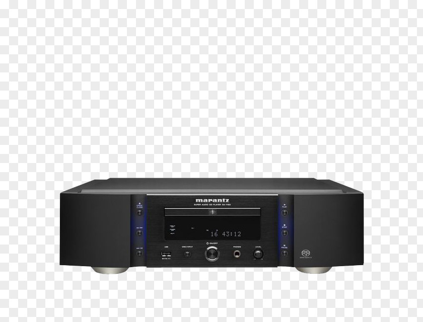 Cdplayer Marantz PM-11S3 Black HiFi Amplifier CD Player Audio Power AV Receiver PNG