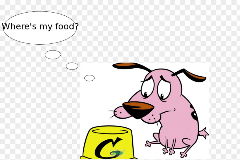Dog Eustace Bagge Ma Animated Cartoon PNG
