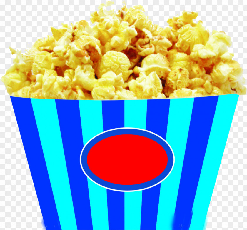Hand-painted Popcorn Drawing PNG