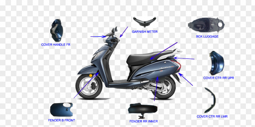 Honda Activa Scooter Car Motorcycle PNG