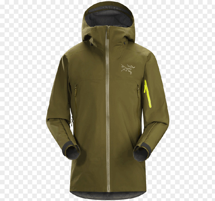 Jacket Arc'teryx Sabre Men's Ski Suit Hoodie PNG