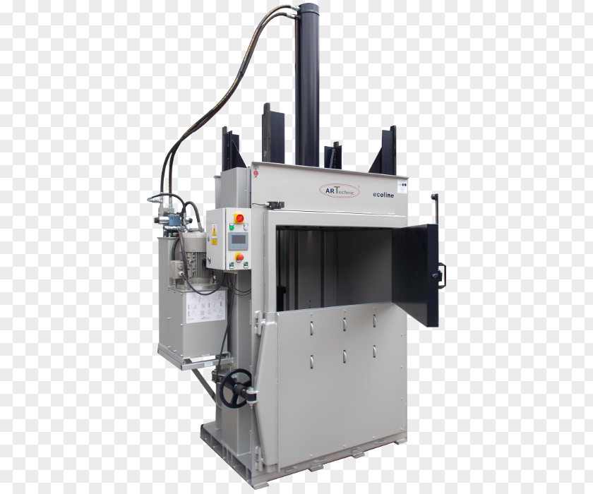 Machine Press Baler Hydraulic Waste PNG