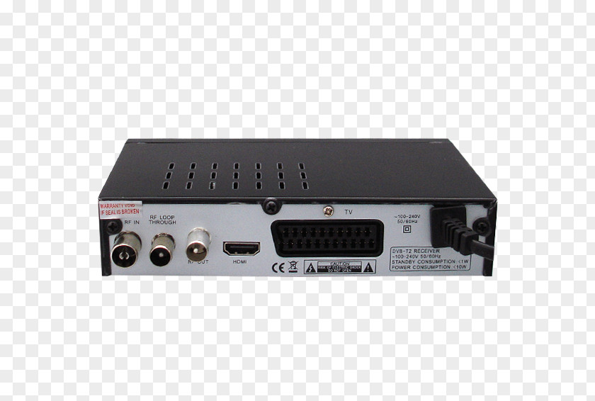 Rf Modulator RF DVB-T2 Radio Receiver Electronics Cable Converter Box PNG