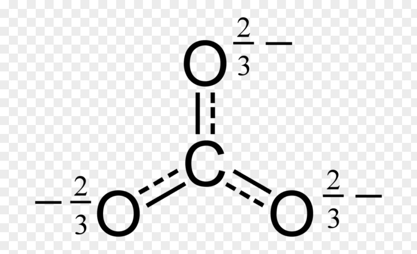 Salt Bicarbonate Ion Lewis Structure Chemistry PNG
